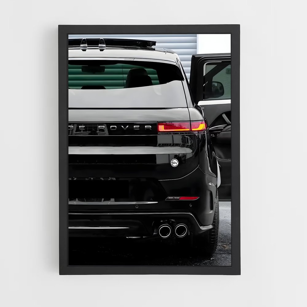 Poster Range rover – affiche Land Rover (vue 2)
